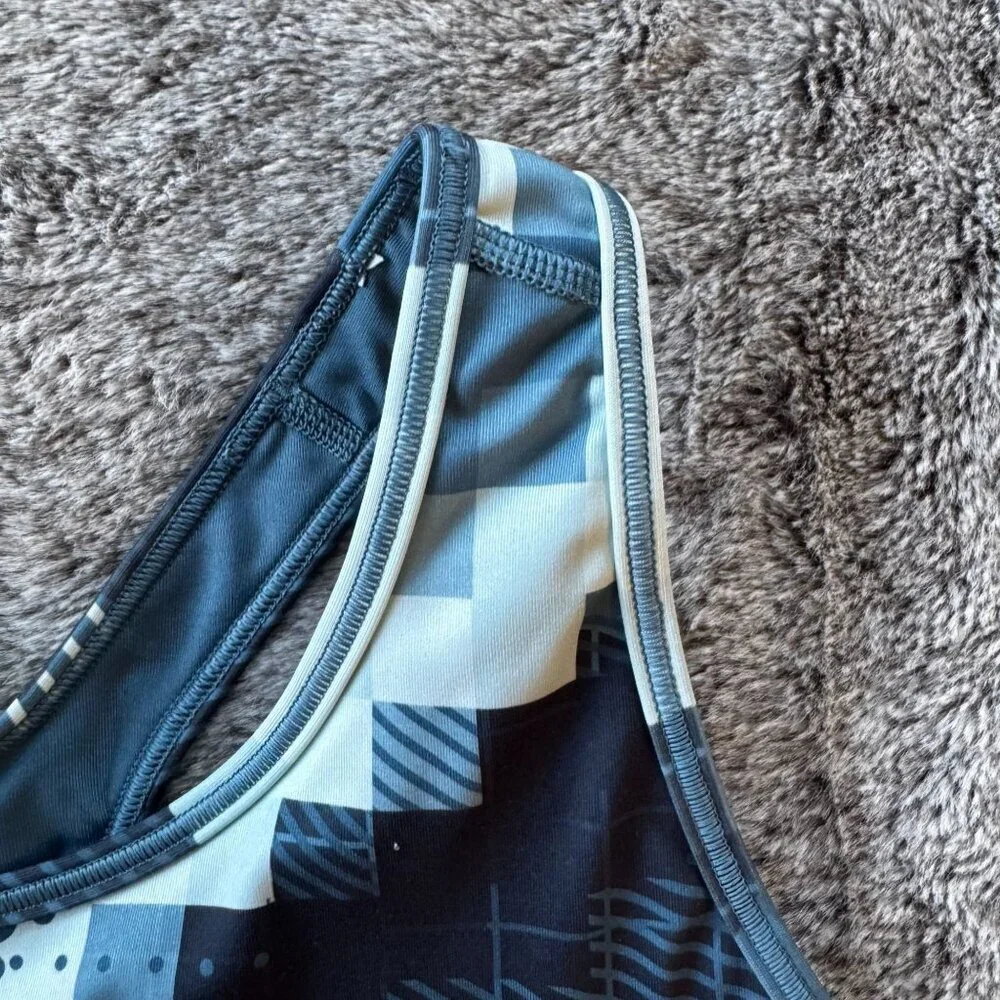 Peloton X Adidas Digi Motion Print Racerback Sz S